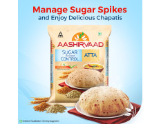 Aashirvaad Sugar Release Control Atta, 5kg Pack, Low GI Atta