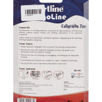 Artline Ergoline Calligraphy Pen Set - Pack of 3 (Black)