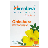 Himalaya Men's Wellness Tablets - Gokshura, 60 Pieces Carton