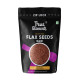 True Elements Flax Seeds 500g - Alsi Seeds | Flax Seeds for Hair Growth | Raw Seeds for Eating | Source of Iron & Dietary Fibre | Rich in Protein