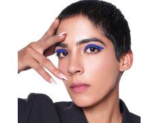 Colorbar All Matte Eyeliner, Blue 003, Matte Finish, 2.5ml | 16 hour stay | Smudgeproof | One stroke application