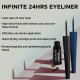 Colorbar Infinite 24 Hours Opaque Eyeliner Gel, Black 001, 2.5Ml | Non-Transfer, Sweat Proof Formula | Lasts Upto 24 Hours