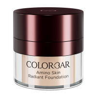 Colorbar Amino Skin Radiant Cream Foundation (Petal Fair 002, 15g) | Smooth and Satin finish | High-coverage | Suitable for all skin types