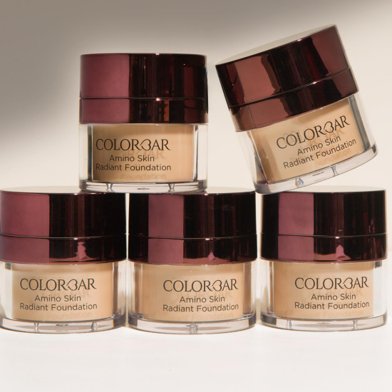 Colorbar Amino Skin Radiant Cream Foundation (Petal Fair 002, 15g) | Smooth and Satin finish | High-coverage | Suitable for all skin types