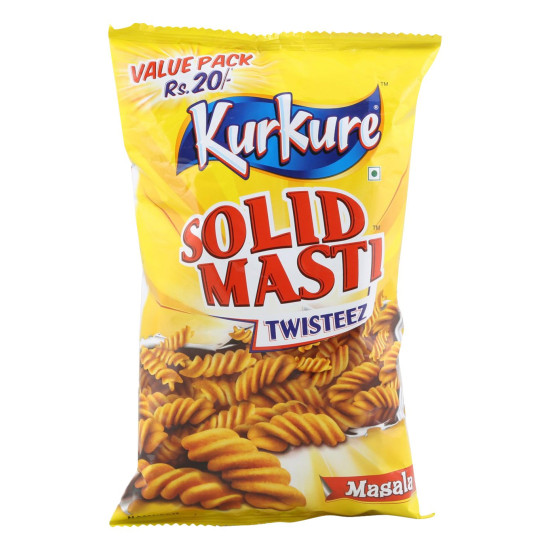 Kurkure Snacks Solid Masti Twisteez, 90G (Pack Of 2) Promo Pack