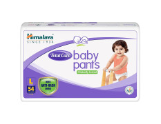Himalaya Total Care Baby Pants Diapers, Large (9 - 14 kg), 54 Count