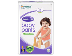 Himalaya Total Care Baby Pants Diapers, Large (9 - 14 kg), 54 Count