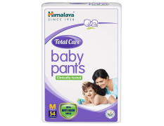 Himalaya Total Care Baby Pants Diapers, Medium, 54 Count