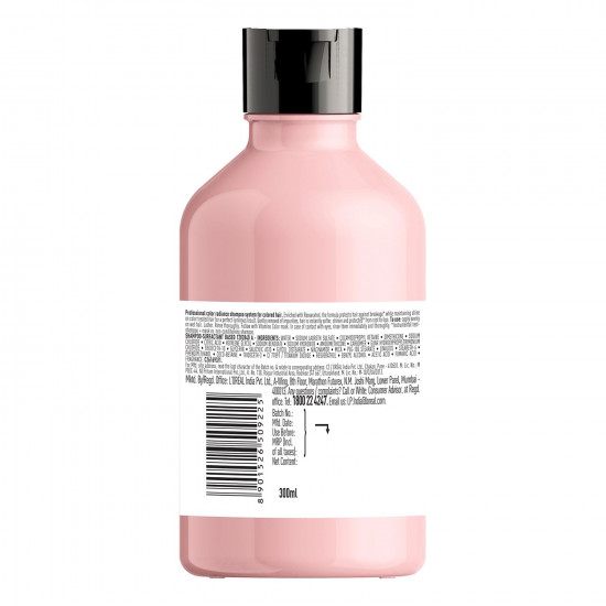 L'OREAL PROFESSIONNEL PARIS Vitamino Color Shampoo For Coloured Hair, 300Ml|Professional Color Protect Shampoo |Coloured Protection Shampoo With Uv Protection