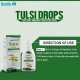 Healthvit Tulsi Drops - Concentrated Extract of 5 Rare Tulsi for Natural Immunity Boosting, Anti-Oxidant Effect, Oral Health, Digestion, Cough, and Cold Relief - 30ml