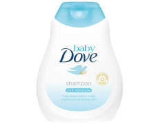 Baby Dove Shampoo 400 ml, Mild No Tears Rich Moisture Baby Shampoo for kids, Gentle Care for Baby's Soft Hair - No Sulphates No Paraben shampoo