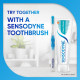 Sensodyne Deep Clean 70g Toothpaste, Sensitive tooth paste for advanced cleaning and lasting freshness