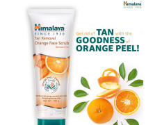 Himalaya Tan Removal Orange Face Scrub, 50g