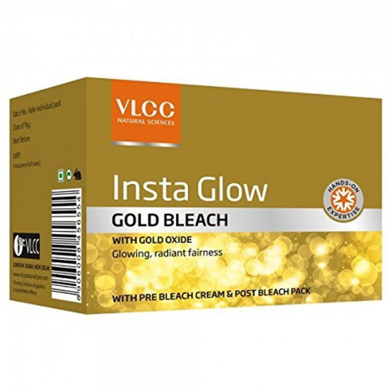 VLCC Insta Glow Gold Bleach Pack of 2
