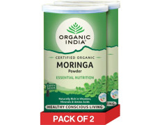 Organic India Moringa Powder 100gm Pack of 2