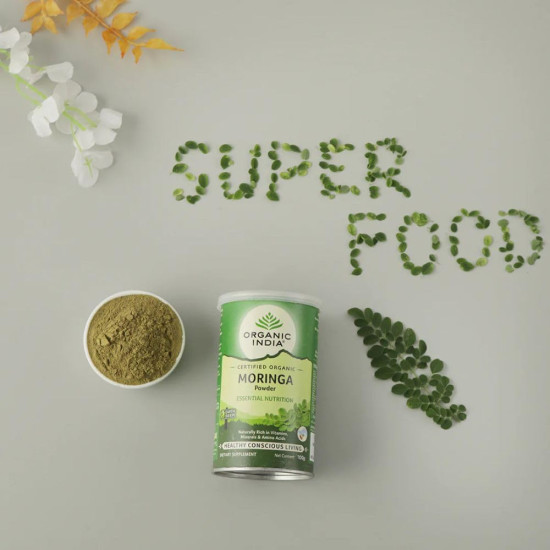 Organic India Moringa Powder 100gm Pack of 2