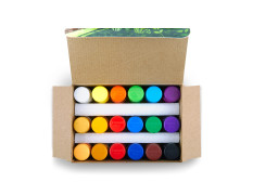 Camel Kokuyo Multicolor Pack Of 18 Shade Bottles 10Ml Each, 1 Palette, 1 Brush