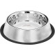 Pets Empire Stainless Steel Dog Bowl, Dog Food Bowl, Dog Feeding Bowl, Medium (Set of 2 x 700ml)