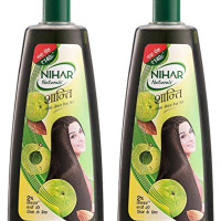 Nihar Shanti Badam Hair Oil, 500ml (Pack of 2)