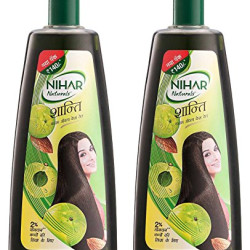 Nihar Shanti Badam Hair Oil, 500ml (Pack of 2)