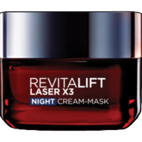 L'Oreal Paris Combo Of Revitalift Laser X3 Night Cream Mask 50 Ml