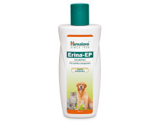 Himalaya Erina-EP Shampoo | 200 ml | Tick & Flea Control for Dogs & Cats | with Neem & Eucalyptus for Skin Health & Hygiene