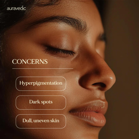 Auravedic Saffron Face Oil For Glowing Skin 100 ml Pack of 2 Ashwagandha Turmeric Face Serum For Pigmentation And Dark Spot Serum For Women Glowing Skin Face Body Oil After Bath For Daily Use