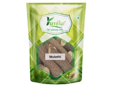 YUVIKA Mulethi | Multhi Spl - Glycyrrhiza Glabra - Yashtimadhu - Jeshthamadha | Licorice Root (100 GM)