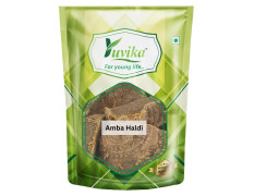 Yuvika Amba Haldi - Jangli Haldi - Curcuma Aromatica - Wild Turmeric 400 Grams