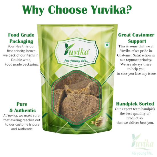 Yuvika Amba Haldi - Jangli Haldi - Curcuma Aromatica - Wild Turmeric 400 Grams