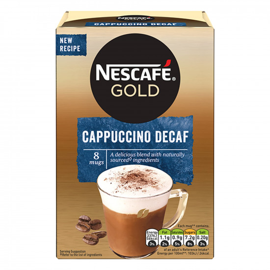 Nescafe Decaf Gold Cappuccino, 15 g