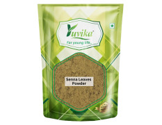 YUVIKA Senna Leaves Powder - Sanay Leaves Powder - Cassia Angustifolia - Senna Alexandrina 100 Grams