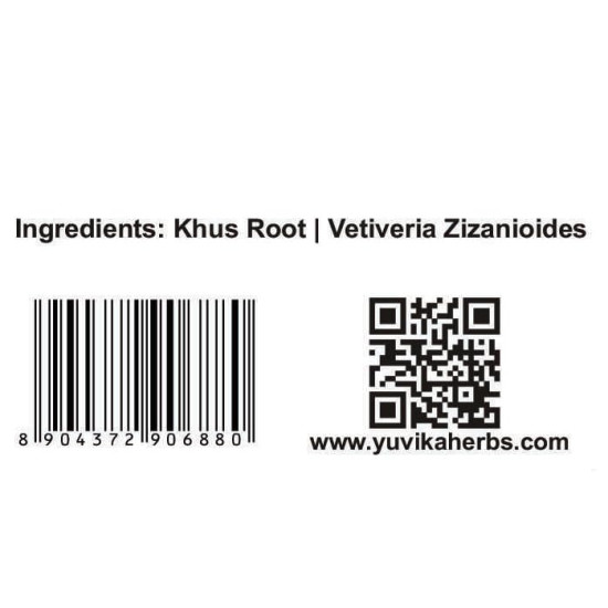 Yuvika Khus Root - Vetiveria Zizanioides 100 Grams