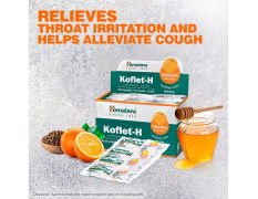 KOFLET H LOZENGES (ORANGE FLVR) 1x6's - Soothing Throat Relief