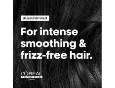 L'OREAL PROFESSIONNEL PARIS Liss Unlimited Shampoo For Rebellious & Frizzy Hair, 300Ml | Professional Anti - Frizz Shampoo | Hair Smoothing Shampoo