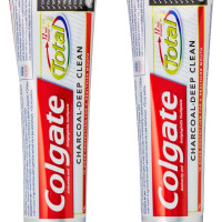 Colgate Total Charcoal Toothpaste Saver Pack - Deep Clean & Germ Protection