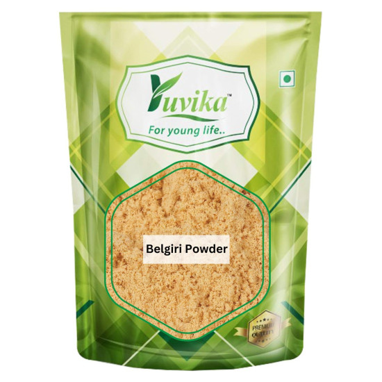Yuvika Belgiri Powder - Bealgiri - Bael Phal Dry - Aegle Marmelos - Wood Apple 400 Grams