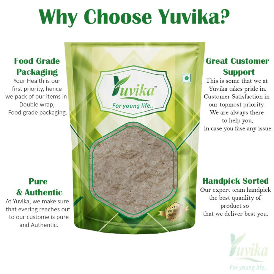 YUVIKA Isabgol Bhusi - Psyllium Husk 100 Grams