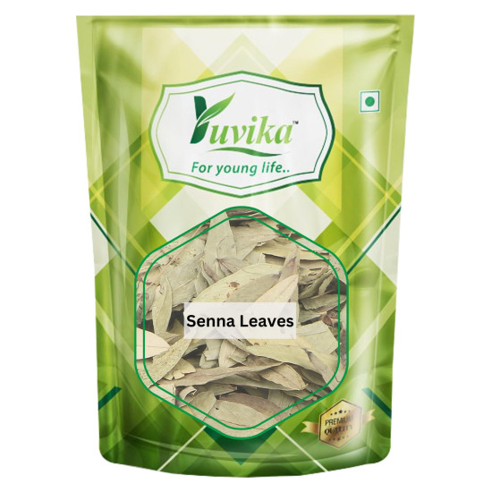 YUVIKA Senna Leaves - Sanay Leaves Spl. - Cassia Angustifolia - Senna Alexandrina 400 Grams