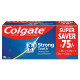 Colgate Strong Teeth, 800g (Combo Pack, Buy 3 Get 1 Free), India’s No: 1 Toothpaste Brand, Calcium-boost for 2X Stronger Teeth, Prevents cavities, Whitens Teeth, Freshens Breath