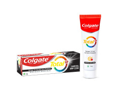 Colgate Total Whole Mouth Health, Antibacterial Toothpaste, 120g, (Charcoal Deep Clean), World's No. 1* Germ-fighting Toothpaste