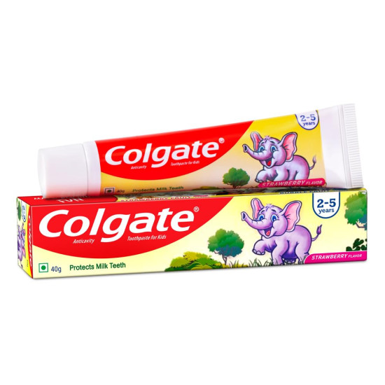 Colgate Kids Strawberry 40g Toothpaste, Cavity Protection