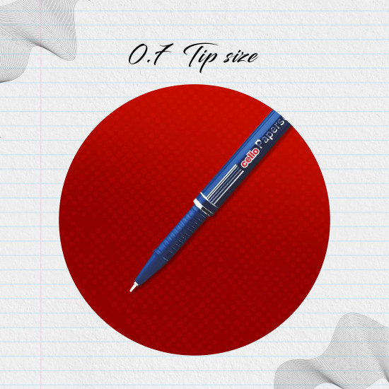 Cello Papersoft Ball Pen - (Blue)