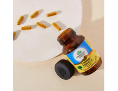 ORGANIC INDIA Turmeric Formula 60 Veg Capsules | Strong anti-inflammatory | Enhances Skin, Bone, and Joint Health - (Pack of 2)