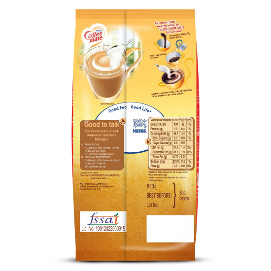 Nestle Coffee Mate, Non-Dairy Whitener  400G