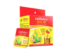 Dabur Honitus Hot Sip - Instant Relief from Cough & Cold | 100% Ayurvedic | Pack of 30 Sachets