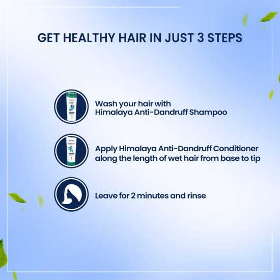 Himalaya Anti-Dandruff Conditioner | Fights and Prevents Dandruff | Soothes the Scalp & Nourishes Hair | With the goodness of Tea Tree Oil & Aloe Vera | For Women & Men | 100ml