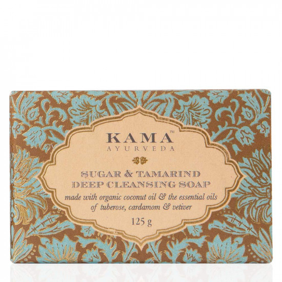 Kama Ayurveda Ayurvedic Deep Cleansing Soap, Sugar and Tamarind, 125g