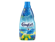 Comfort Morning Fresh Fabric Conditioner 860 mL | After Wash Liquid Fabric Softener | Softness, Shine & Long Lasting Freshness
