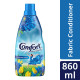 Comfort Morning Fresh Fabric Conditioner 860 mL | After Wash Liquid Fabric Softener | Softness, Shine & Long Lasting Freshness